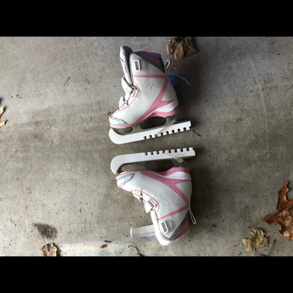 Little girls ice skates!